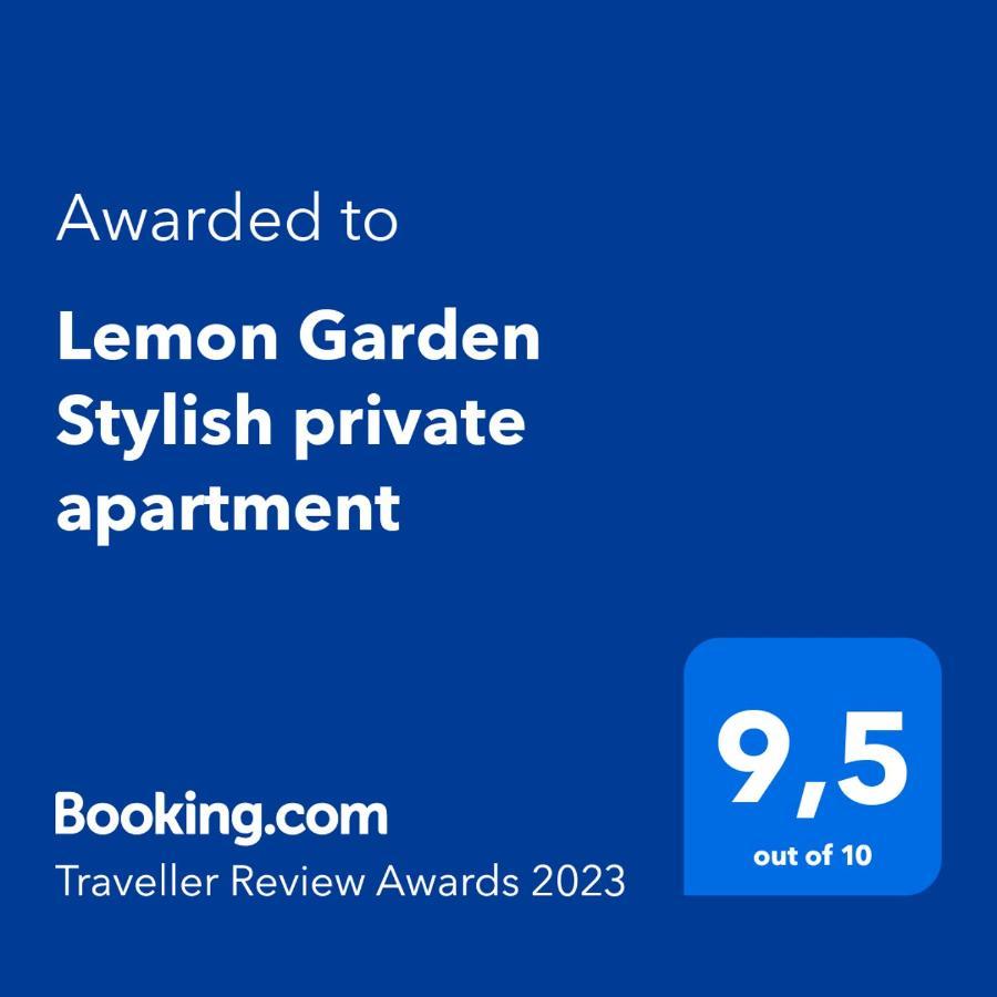 Lemon Garden Stylish Private Apartment Каламата Екстериор снимка